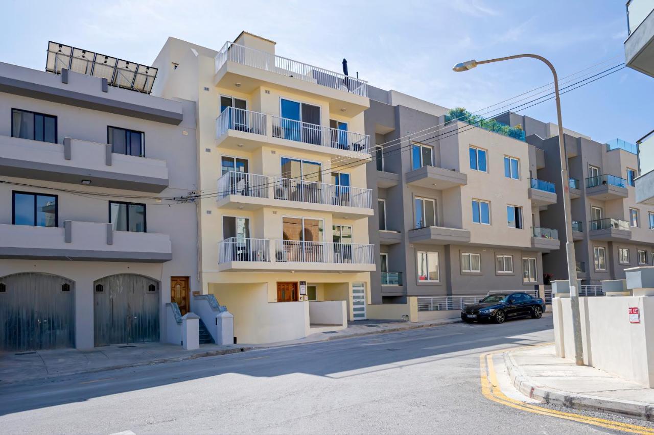 Summer Breeze Apartment With Panoramic Terrace - By Getawaysmalta Mellieħa Eksteriør bilde