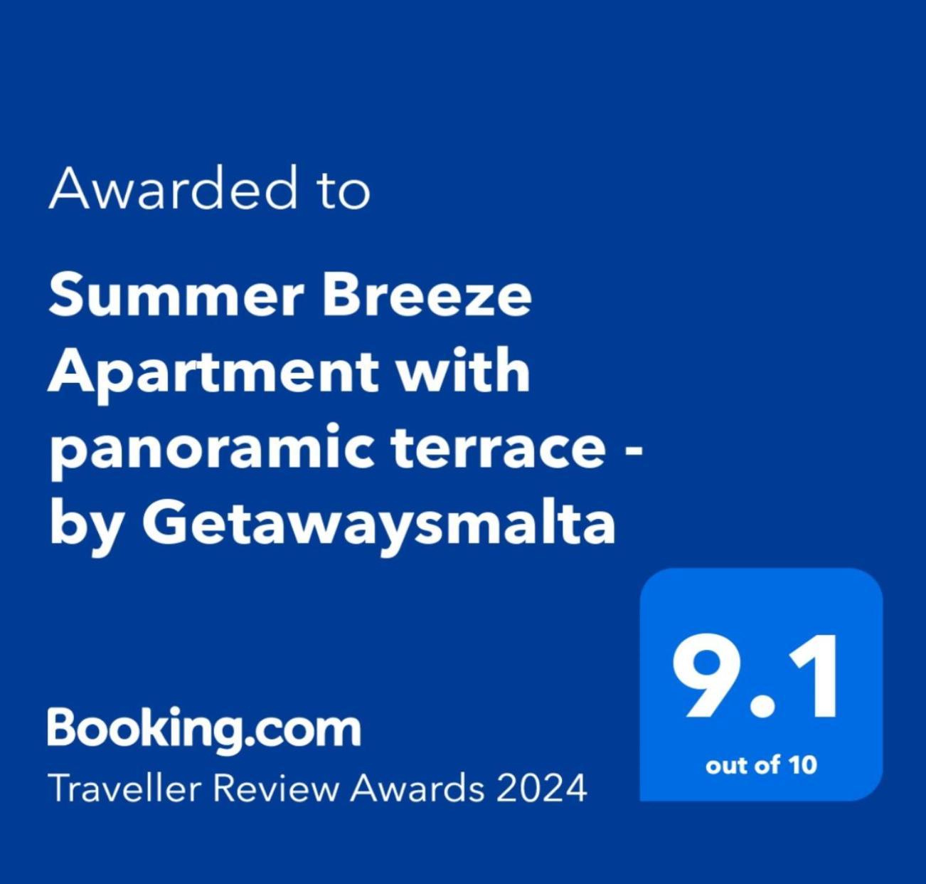 Summer Breeze Apartment With Panoramic Terrace - By Getawaysmalta Mellieħa Eksteriør bilde